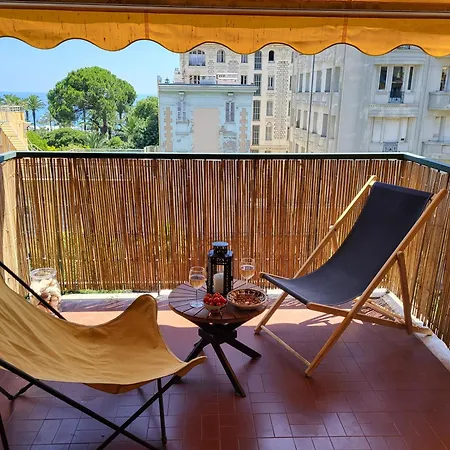 2p Cosy Avec Terrasse, Vue & Plages A Pied Apartament