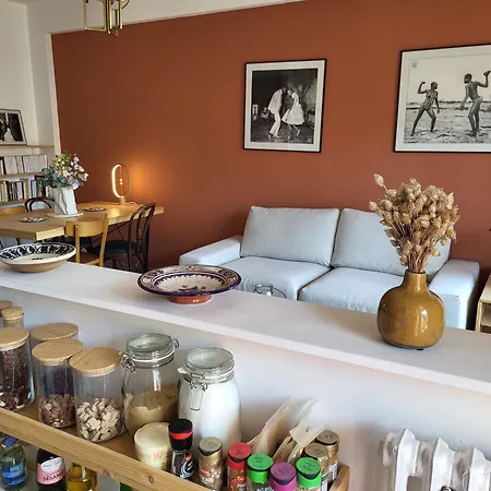 2p Cosy Avec Terrasse, Vue & Plages A Pied Apartament